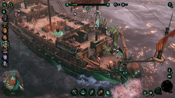 Скриншот-4 из игры Shadow Gambit: The Cursed Crew