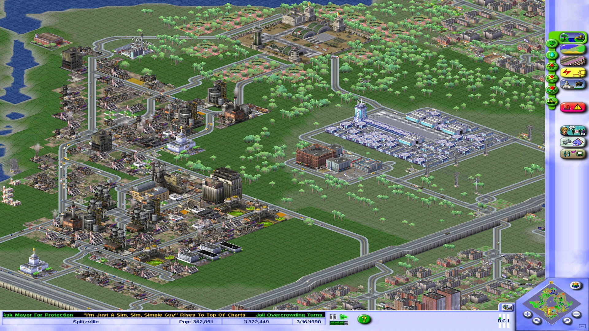 Скриншот-0 из игры SimCity 3000 Unlimited