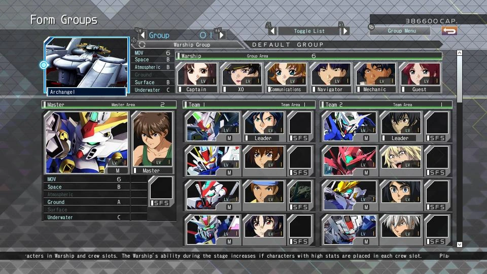 Скриншот-6 из игры SD GUNDAM G GENERATION CROSS RAYS