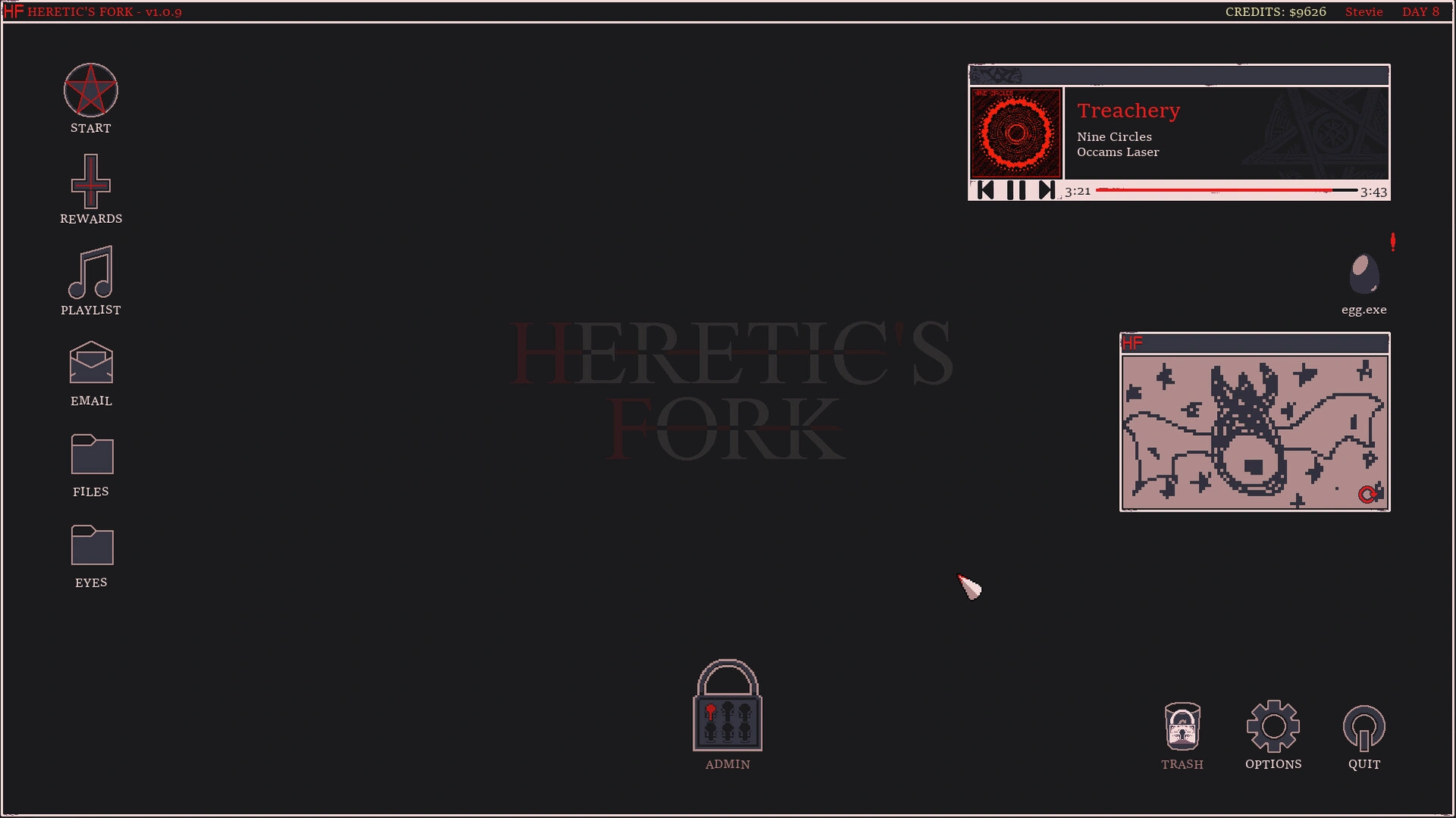 Скриншот-0 из игры Heretic's Fork