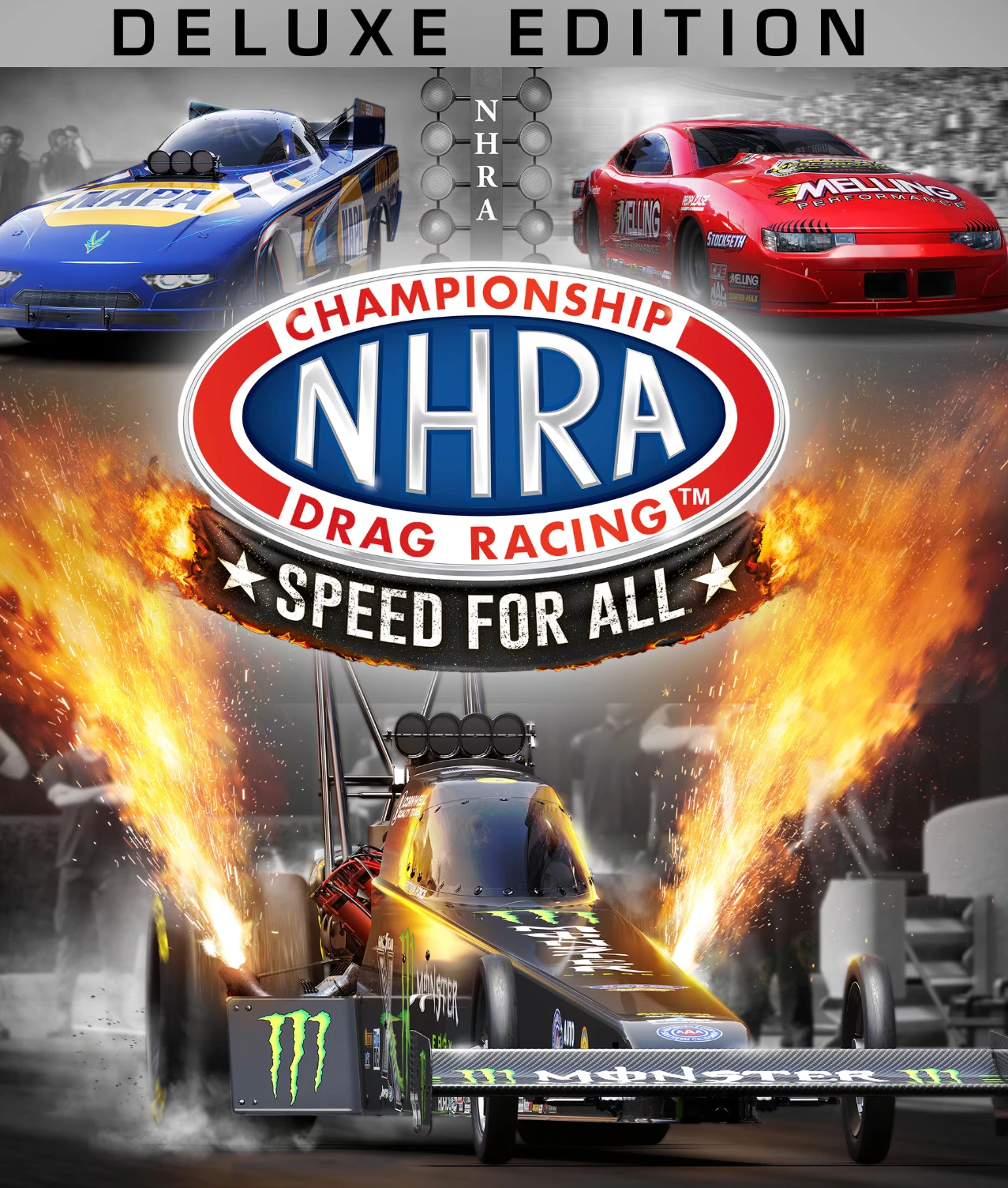 NHRA Championship Drag Racing: Speed For All - DELUXE EDITION для XBOX