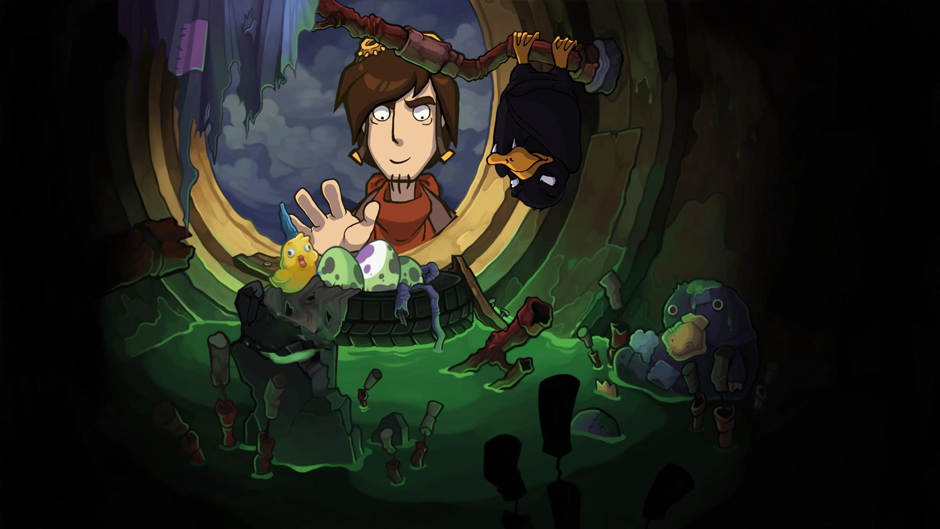 Скриншот-9 из игры Goodbye Deponia