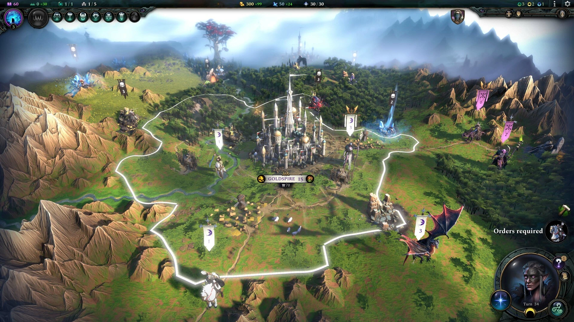 Скриншот-0 из игры Age of Wonders 4