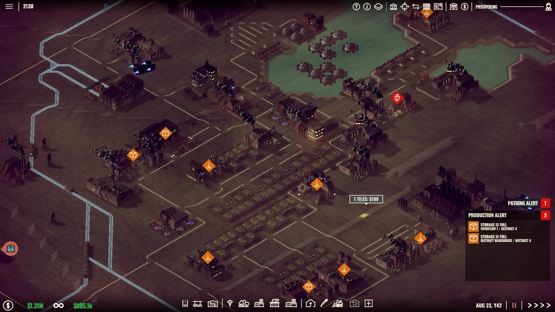 Скриншот-1 из игры Rise Of Industry: 2130