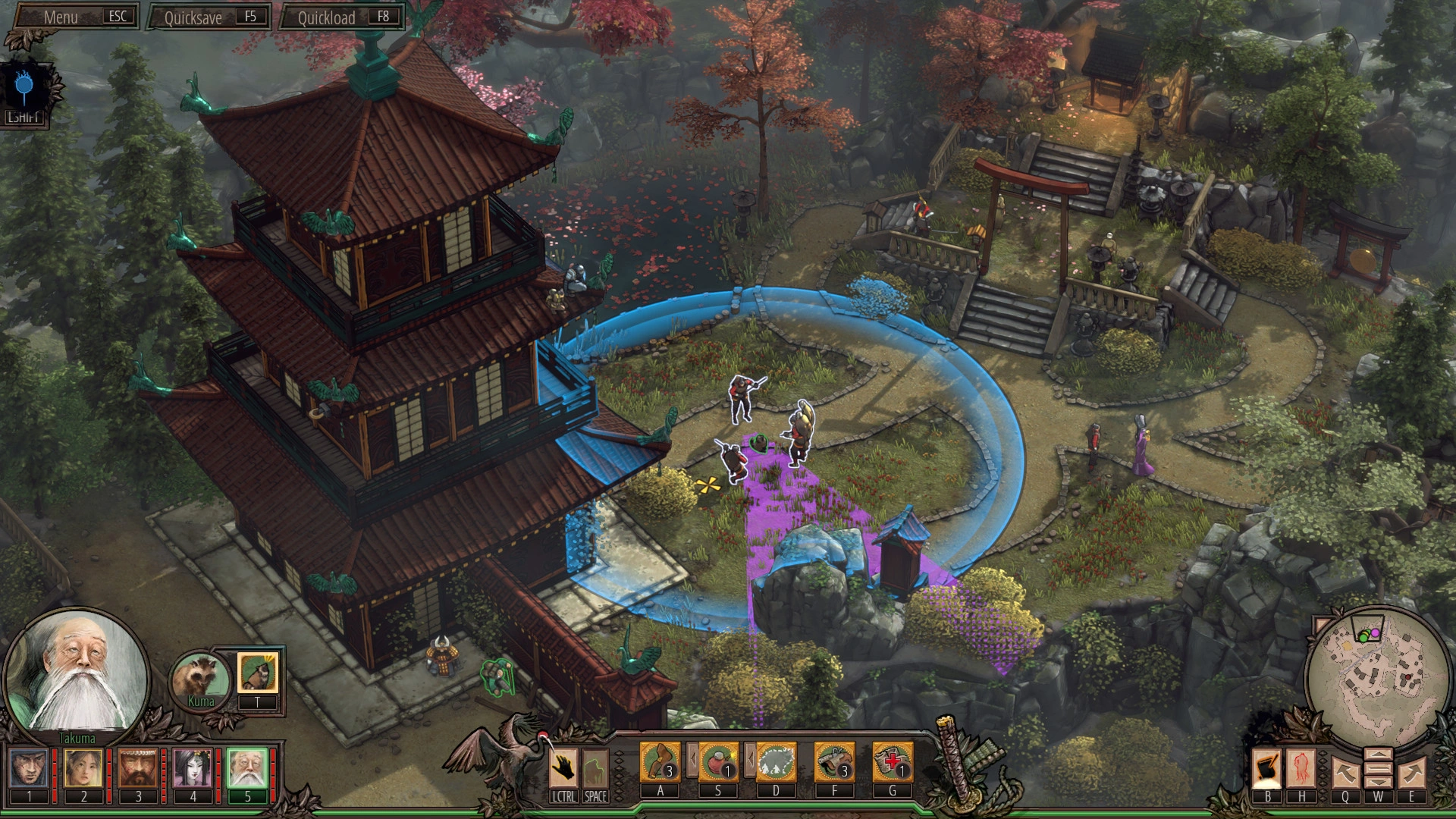Скриншот-2 из игры Shadow Tactics: Aiko's Choice