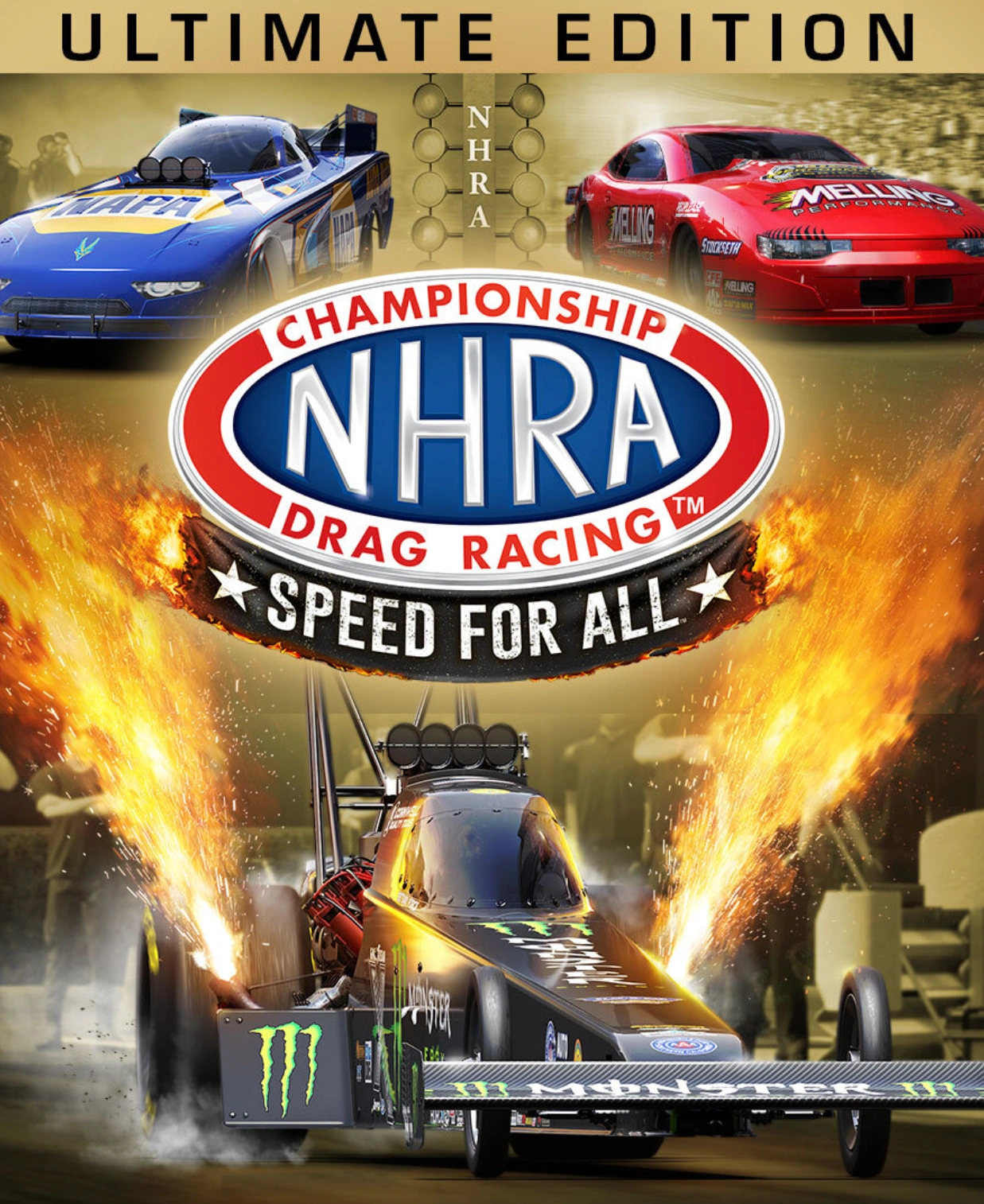 NHRA Championship Drag Racing: Speed For All - ULTIMATE EDITION для XBOX