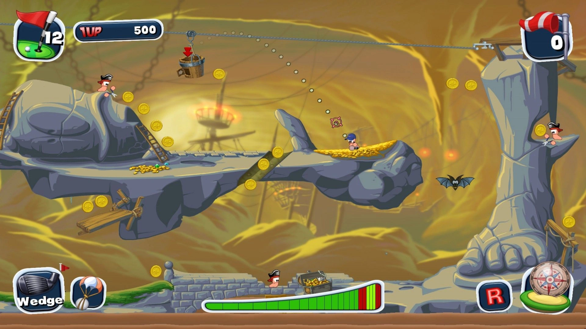 Скриншот-12 из игры Worms Crazy Golf