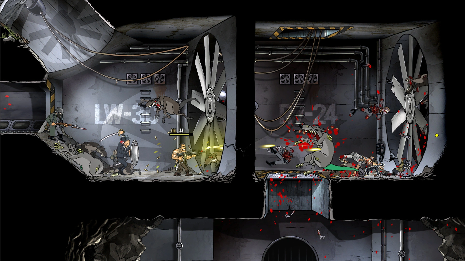 Скриншот-3 из игры Guns, Gore & Cannoli 2