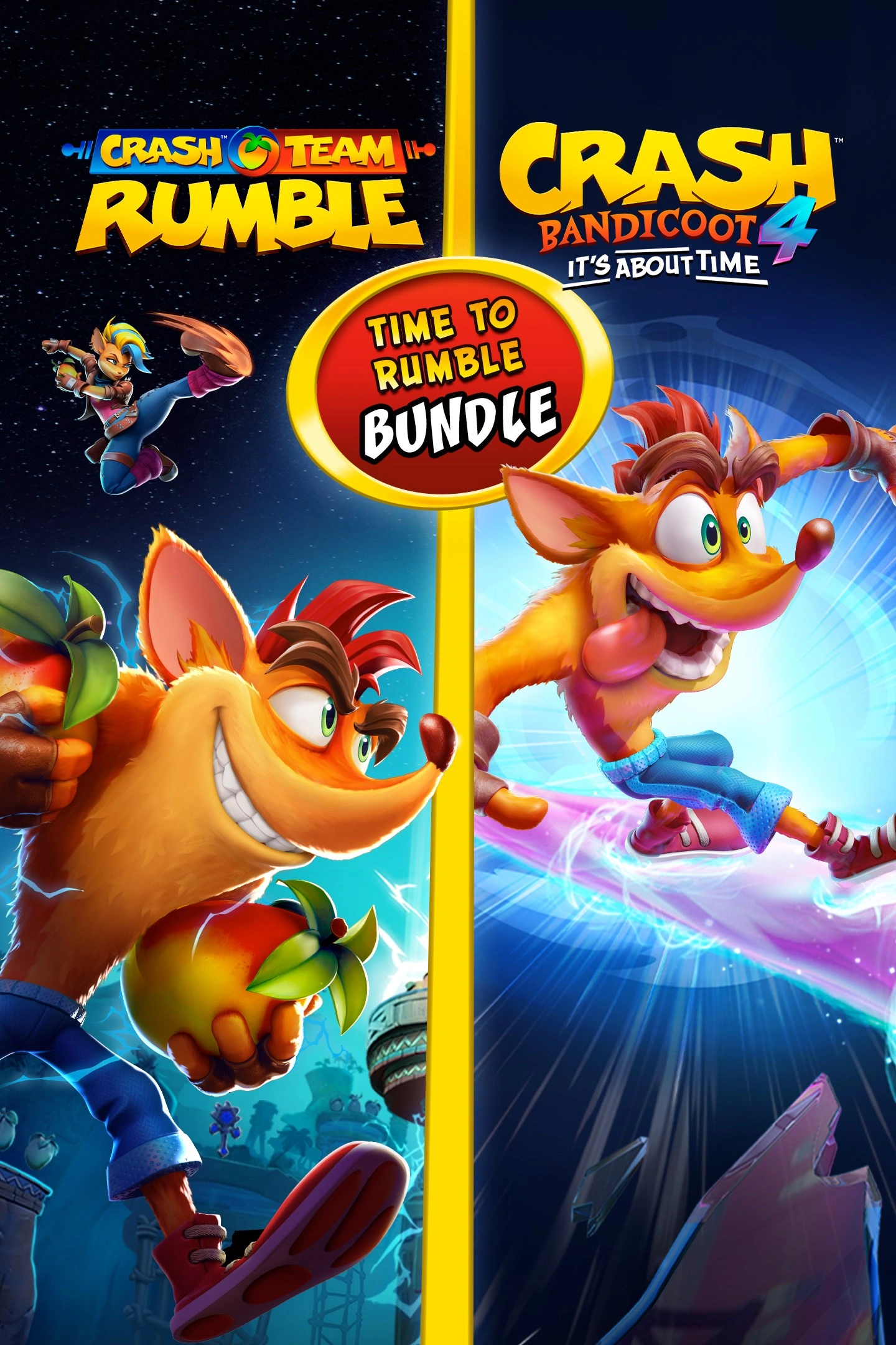 Crash Bandicoot - Time to Rumble Bundle для XBOX