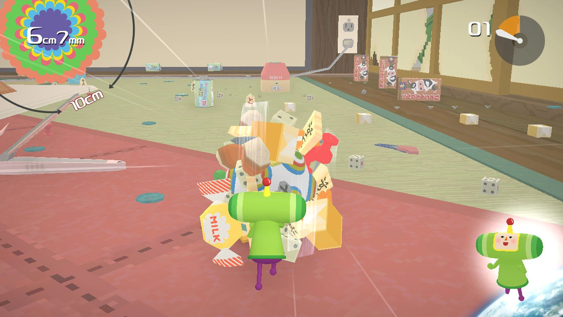 Скриншот-0 из игры Katamari Damacy REROLL