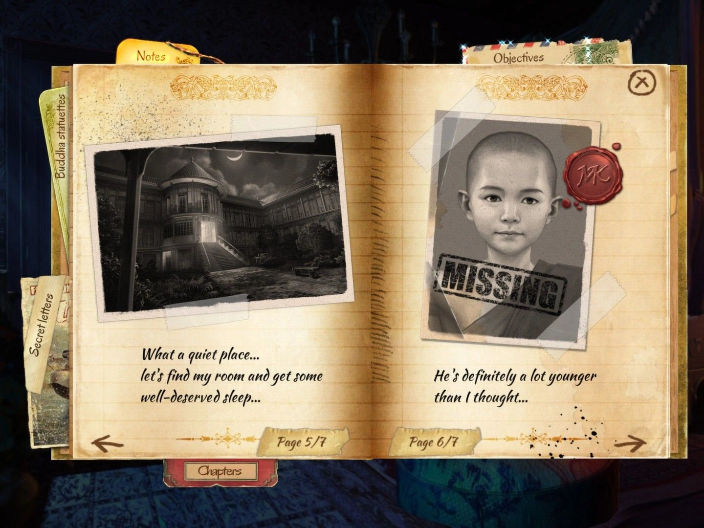 Скриншот-5 из игры Melissa K. and the Heart of Gold Collector's Edition