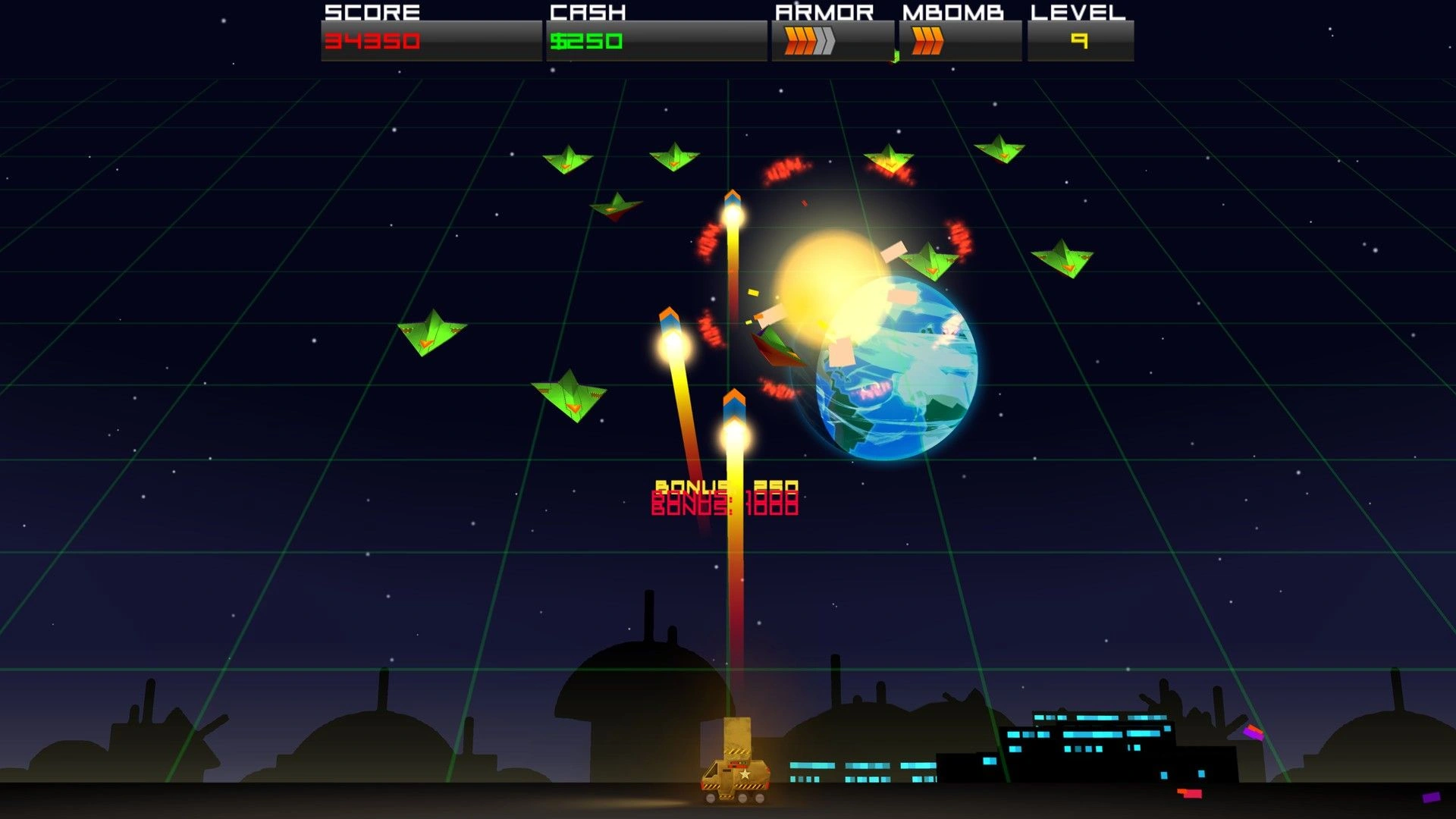 Скриншот-5 из игры Cosmic Rocket Defender