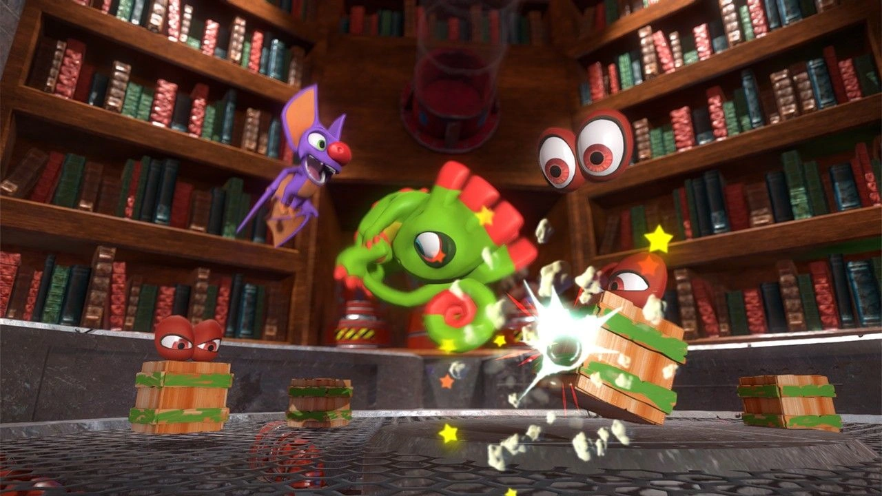 Скриншот-9 из игры Yooka-laylee