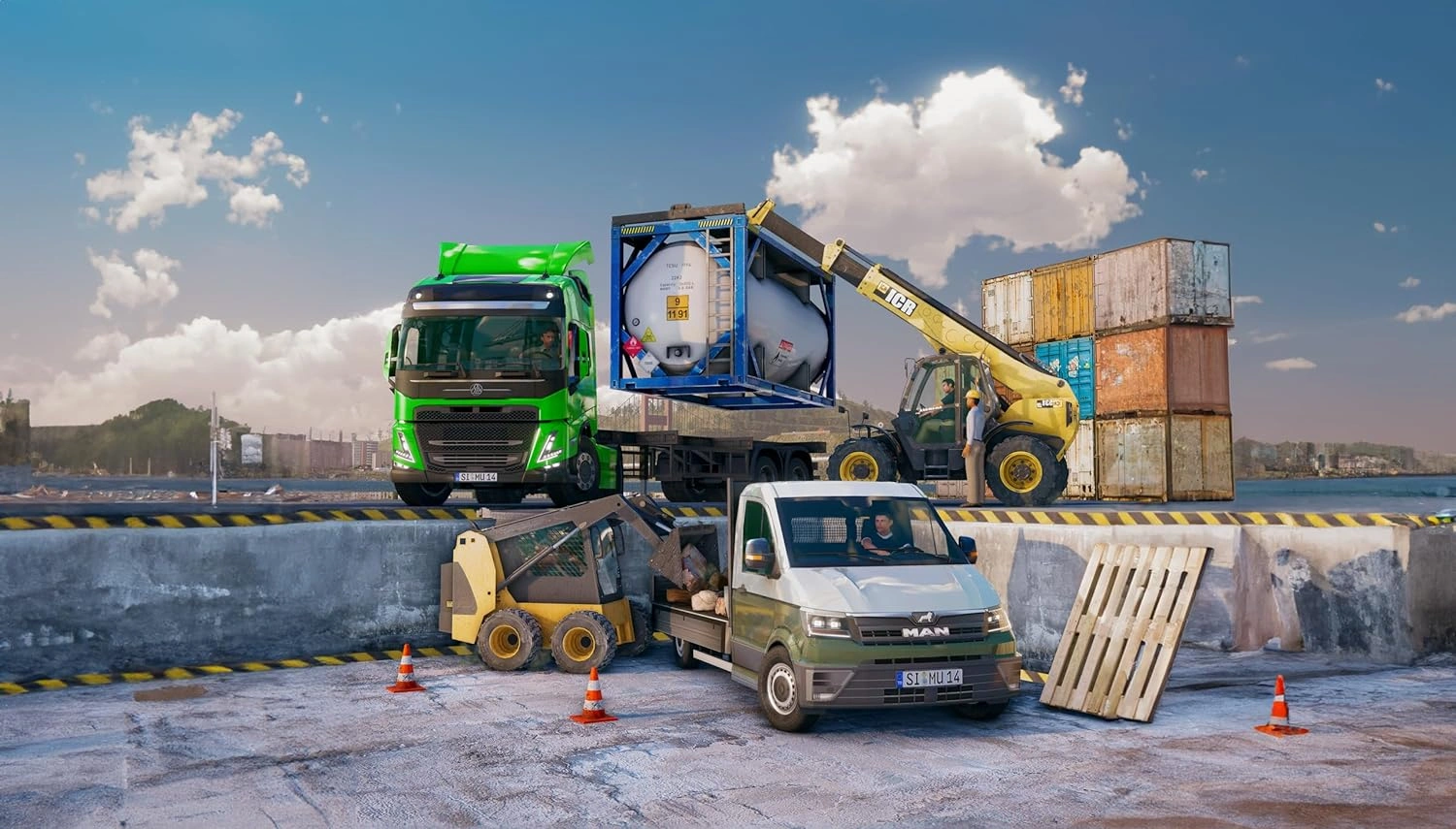 Скриншот-8 из игры Truck and Logistics Simulator для XBOX