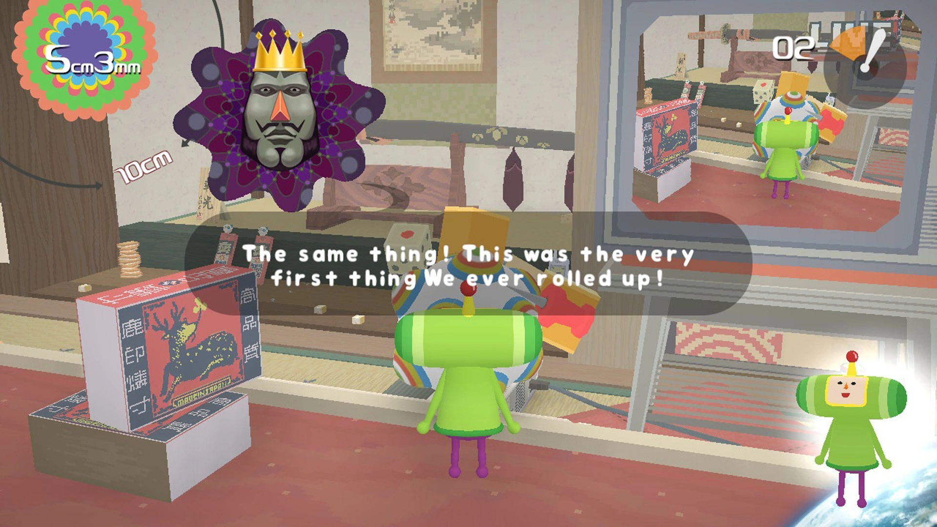 Скриншот-4 из игры Katamari Damacy REROLL