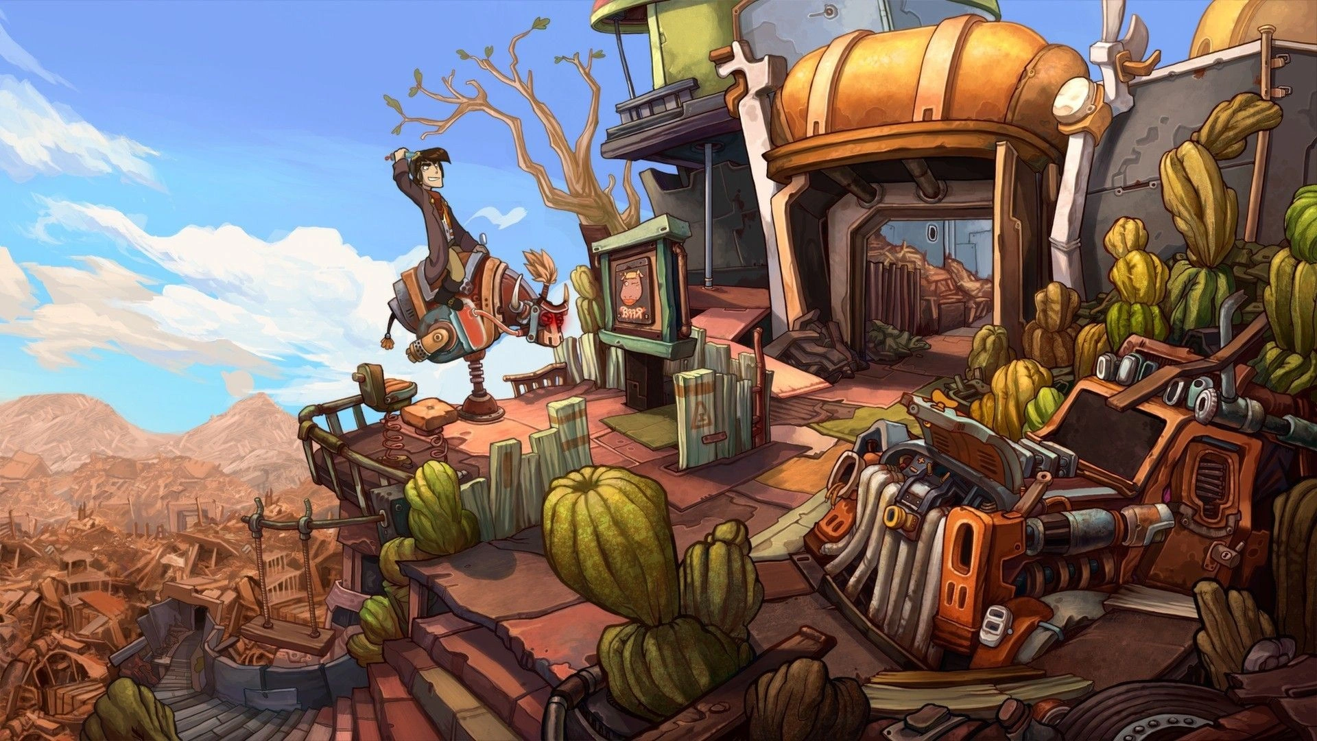 Скриншот-7 из игры Deponia