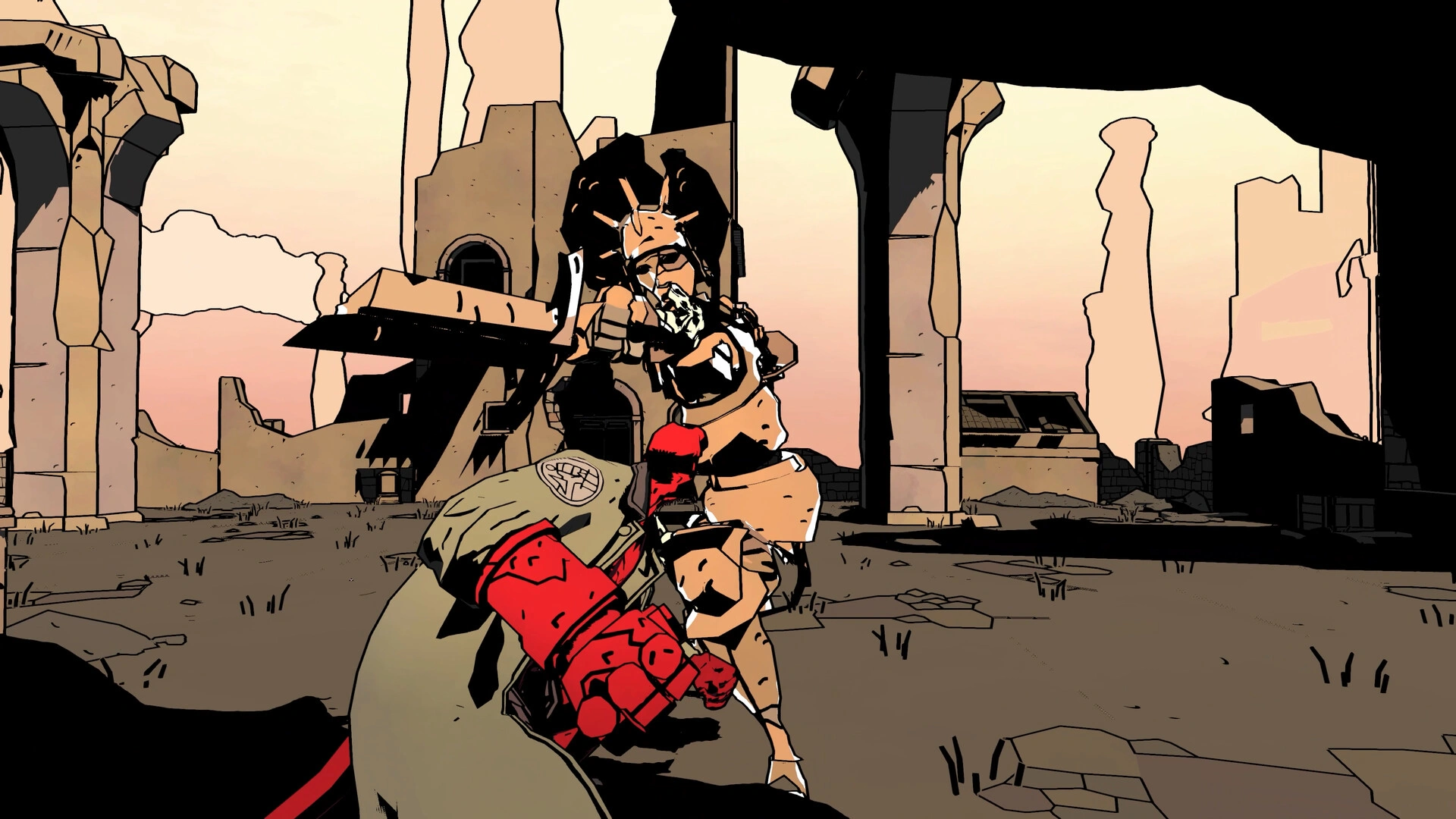Скриншот-9 из игры HELLBOY WEB OF WYRD