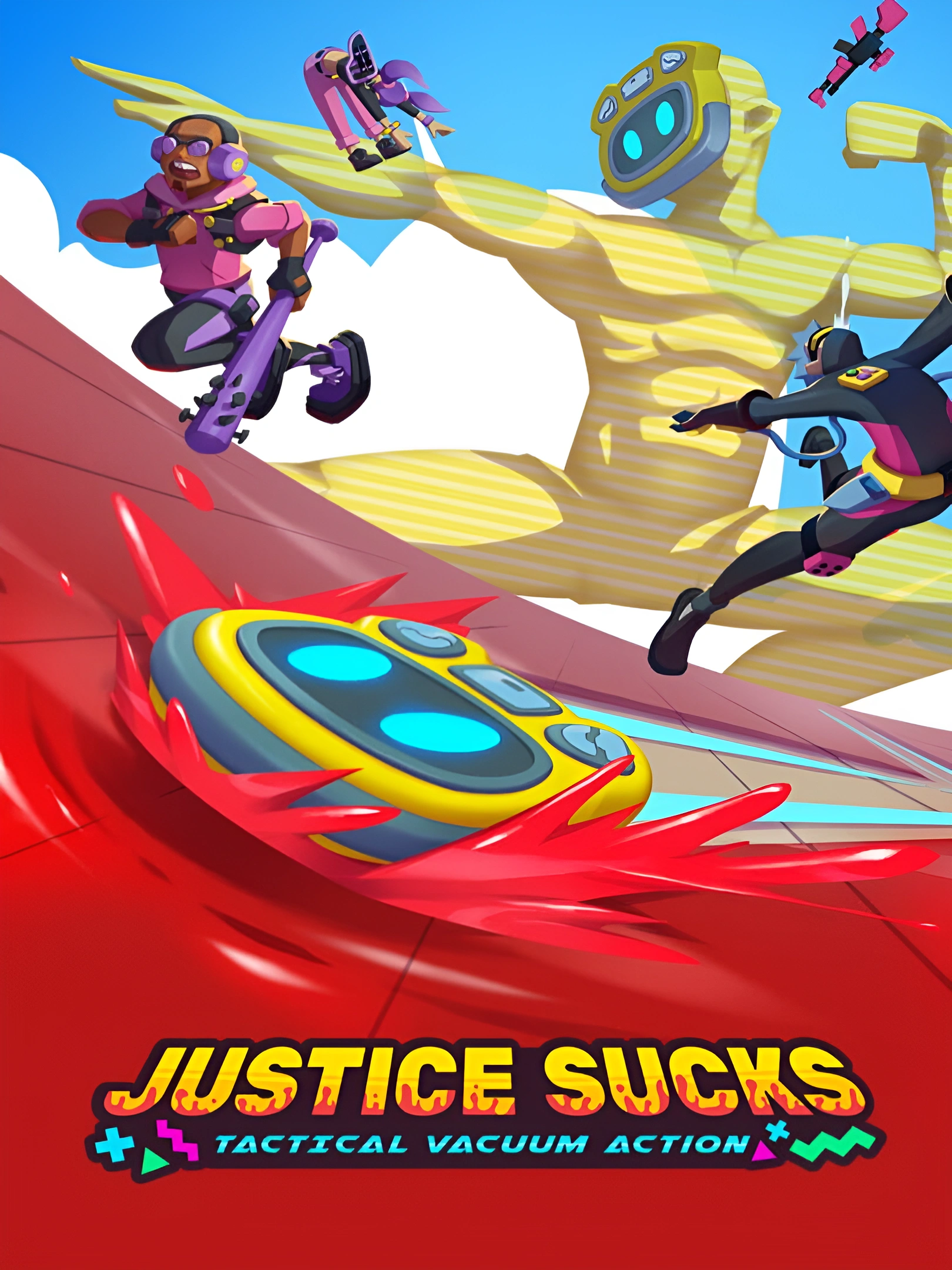 JUSTICE SUCKS: Tactical Vacuum Action