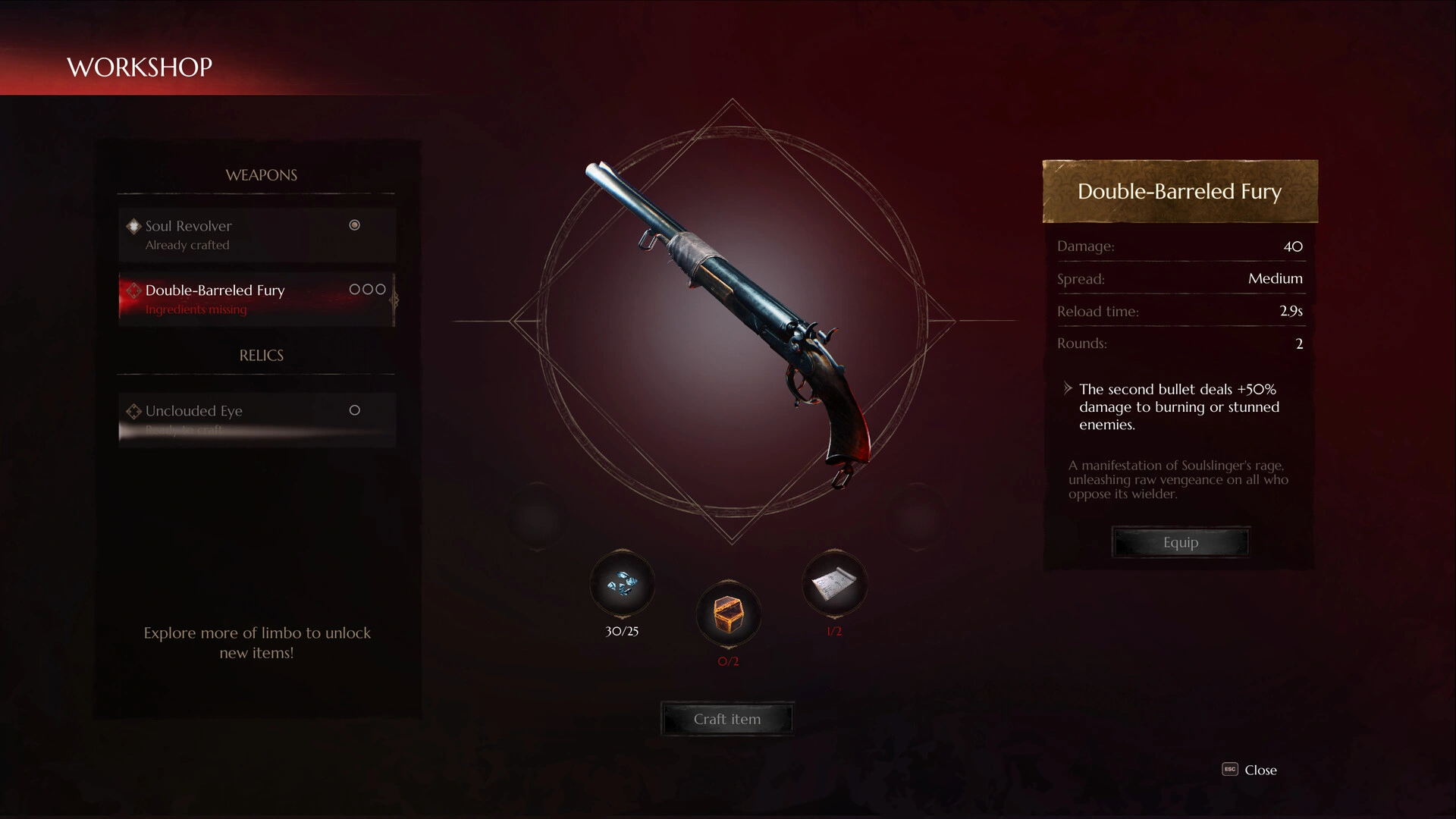 Скриншот-3 из игры SOULSLINGER: ENVOY OF DEATH