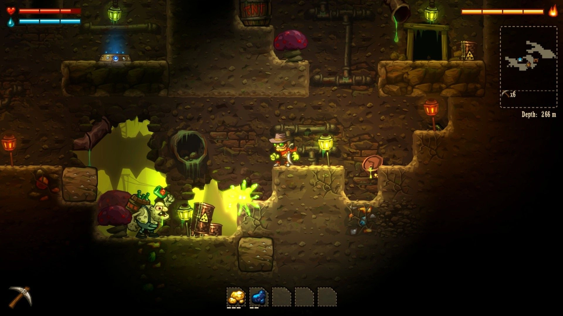 Скриншот-0 из игры SteamWorld Dig